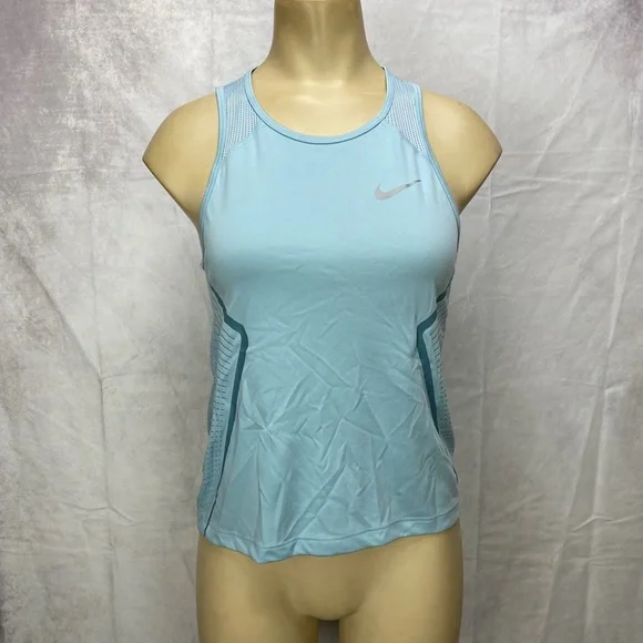 Lot of 5 Nike Womens XS Running Training Tank Tops Dri-Fit Racerback Elastika - Picture 10 of 14